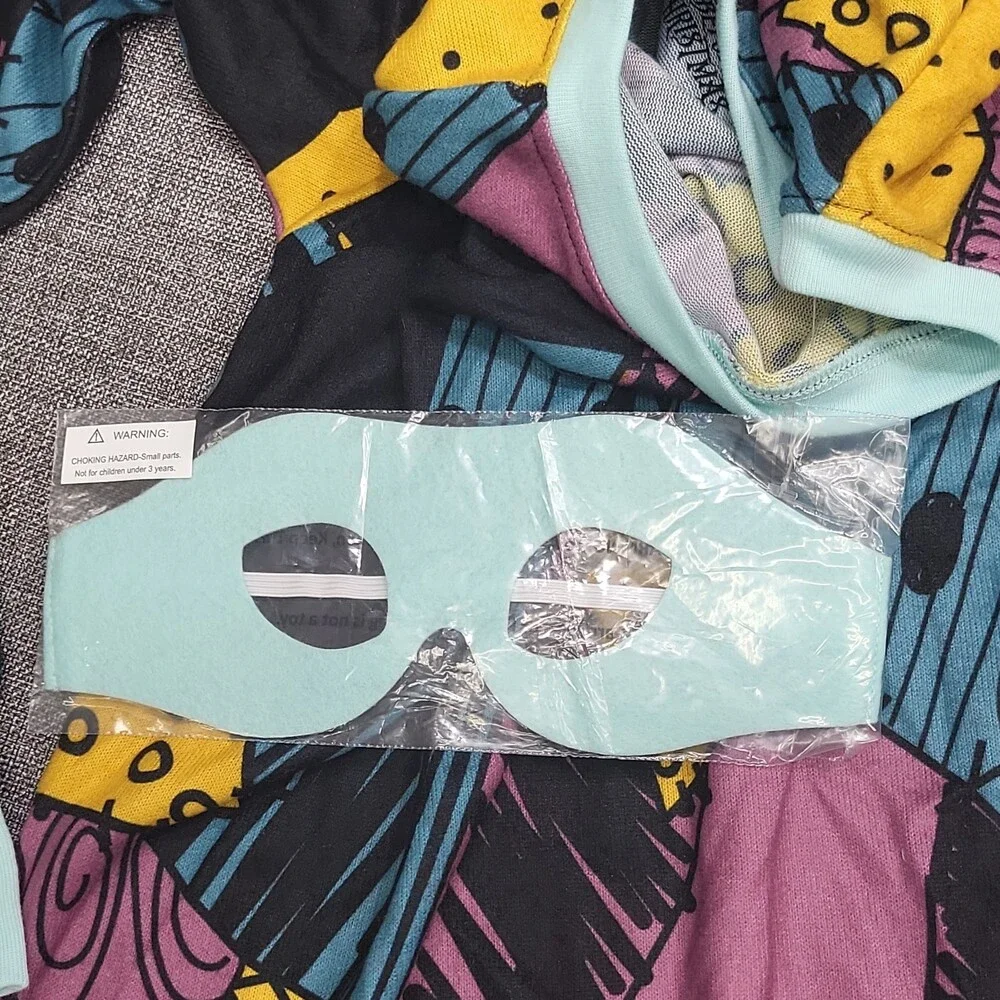 Disney Girls' Pajama Set Size 12 The Nightmare Before Christmas Sally Hall